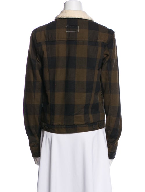 Rag & Bone Plaid Print Jacket