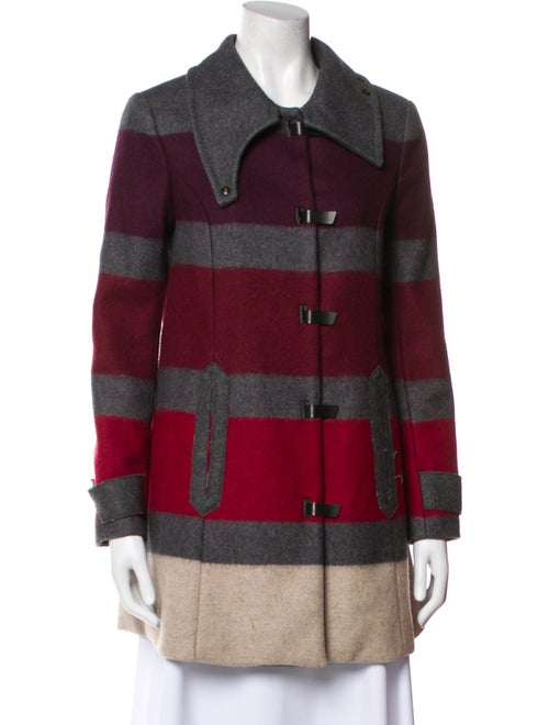 Rag & Bone Striped Peacoat