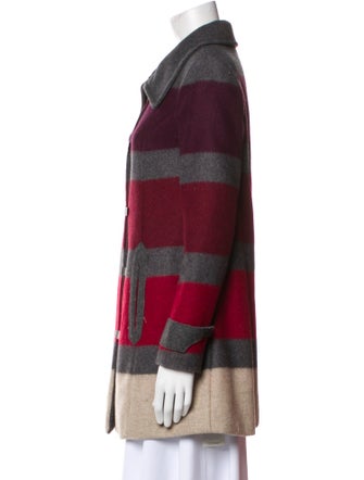 Rag & Bone Striped Peacoat