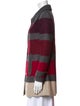 Rag & Bone Striped Peacoat