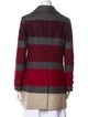 Rag & Bone Striped Peacoat