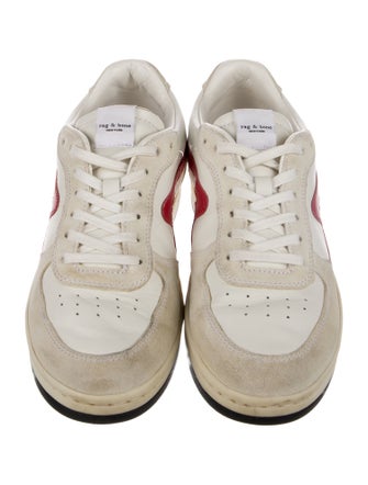 Rag & Bone Suede Colorblock Pattern Chunky Sneakers