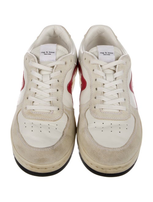 Rag & Bone Suede Colorblock Pattern Chunky Sneakers