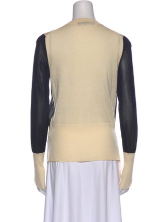 Rag & Bone Colorblock Pattern Crew Neck Sweater