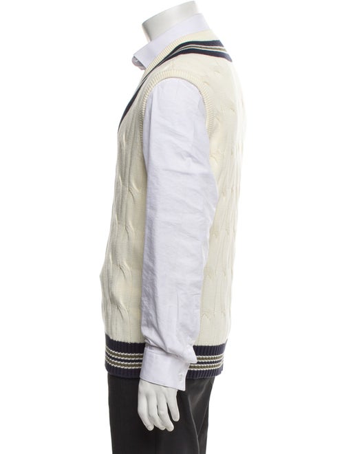 Rag & Bone Striped V-Neck Sweater Vest