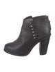Rag & Bone Leather Studded Accents Boots