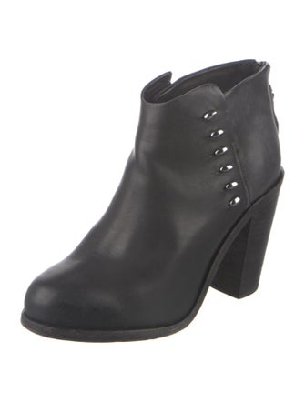 Rag & Bone Leather Studded Accents Boots