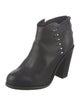 Rag & Bone Leather Studded Accents Boots