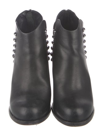 Rag & Bone Leather Studded Accents Boots