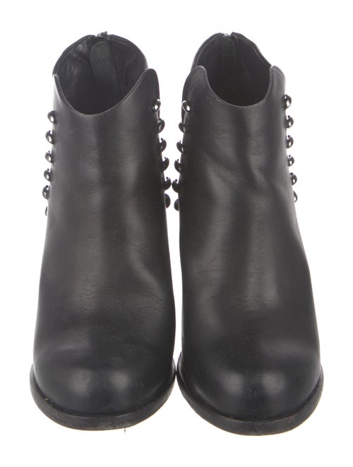 Rag & Bone Leather Studded Accents Boots
