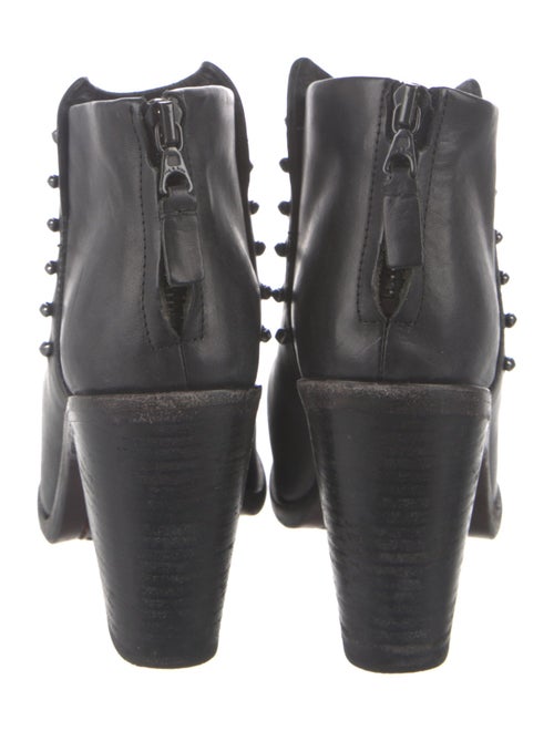 Rag & Bone Leather Studded Accents Boots