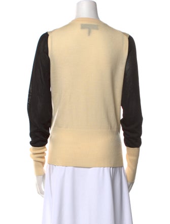 Rag & Bone Colorblock Pattern Crew Neck Sweater