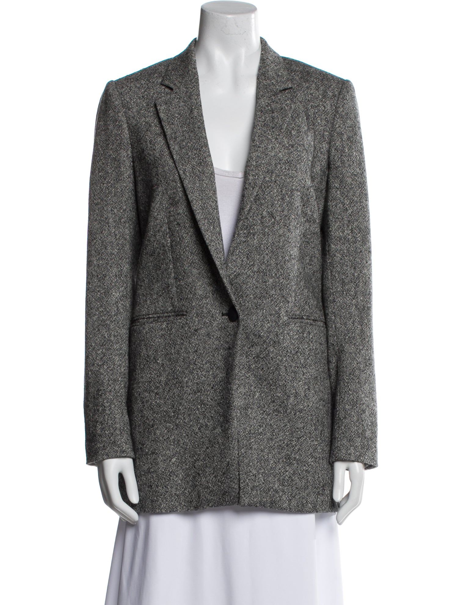 Rag & Bone Virgin Wool Printed Blazer
