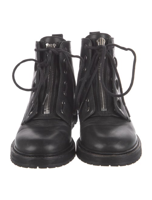 Rag & Bone Leather Combat Boots