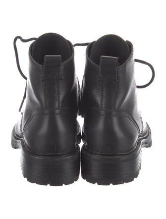 Rag & Bone Leather Combat Boots