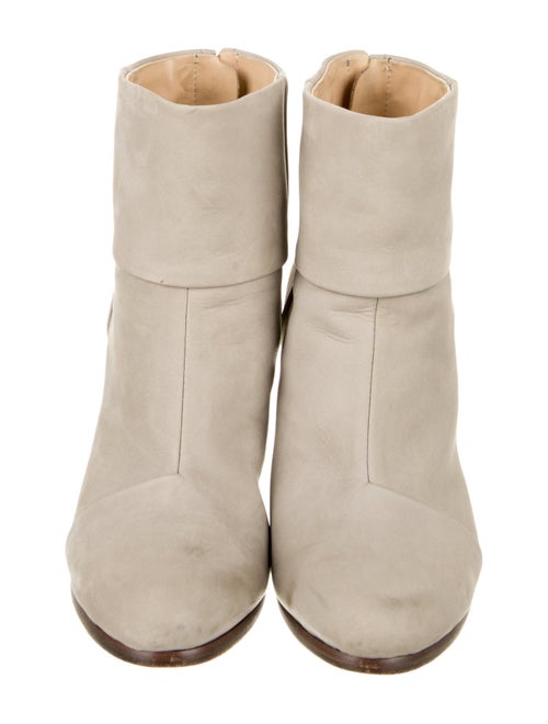 Rag & Bone Suede Leather Trim Embellishment Boots