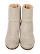 Rag & Bone Suede Leather Trim Embellishment Boots