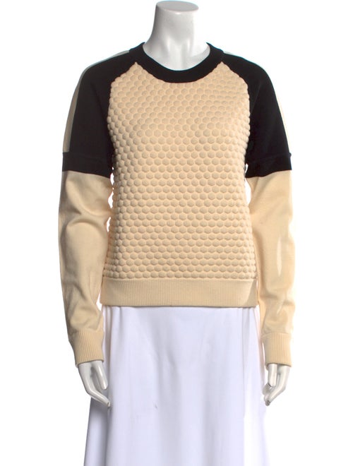 Rag & Bone Merino Wool Colorblock Pattern Sweater