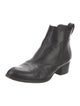 Rag & Bone Leather Chain-Link Accents Chelsea Boots
