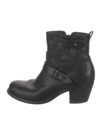 Rag & Bone Leather Moto Boots
