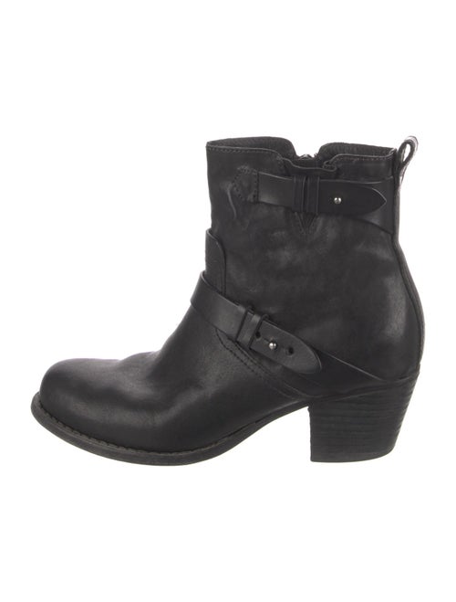 Rag & Bone Leather Moto Boots