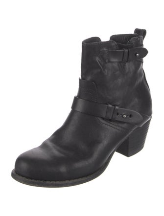 Rag & Bone Leather Moto Boots