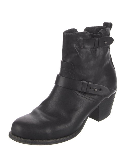 Rag & Bone Leather Moto Boots