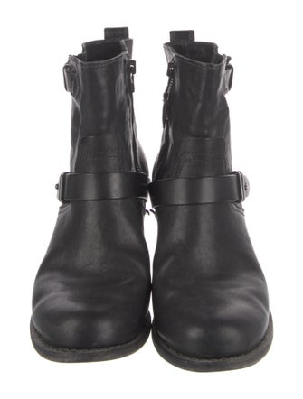 Rag & Bone Leather Moto Boots