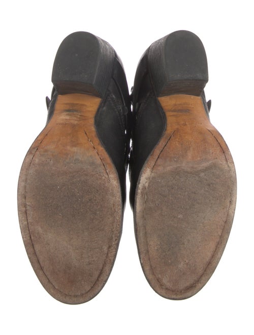 Rag & Bone Leather Moto Boots