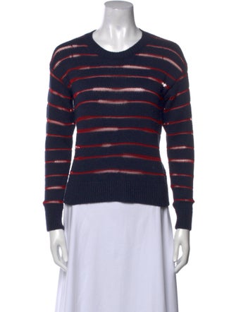Rag & Bone Striped Crew Neck Sweater