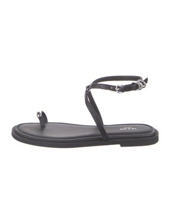 Rag & Bone Leather T-Strap Sandals