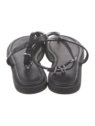 Rag & Bone Leather T-Strap Sandals