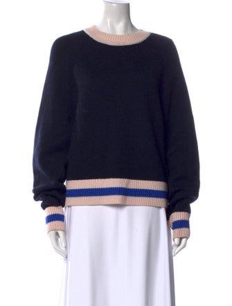Rag & Bone Merino Wool Colorblock Pattern Sweater