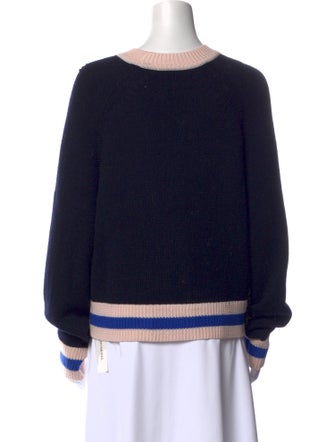 Rag & Bone Merino Wool Colorblock Pattern Sweater
