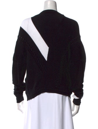 Rag & Bone Colorblock Pattern V-Neck Sweater