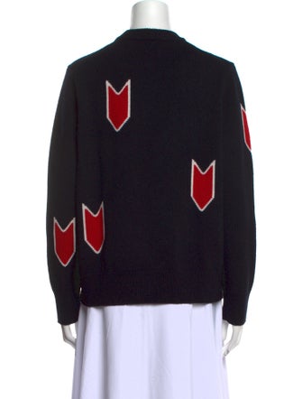 Rag & Bone Merino Wool Printed Sweater