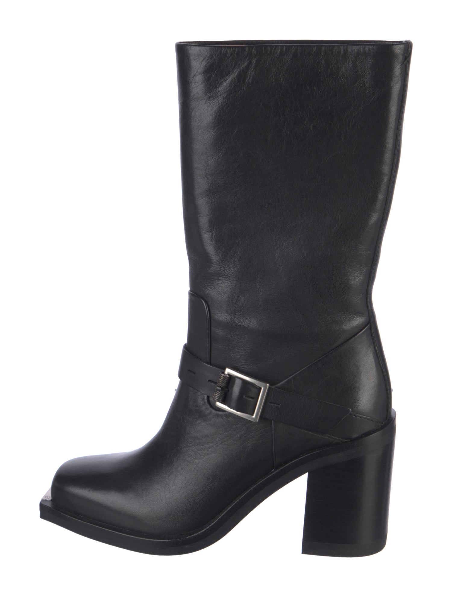 Rag & Bone Leather Moto Boots