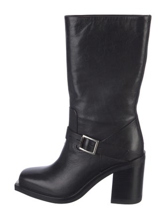 Rag & Bone Leather Moto Boots