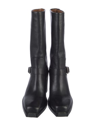 Rag & Bone Leather Moto Boots