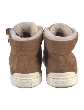 Rag & Bone Suede Wedge Sneakers