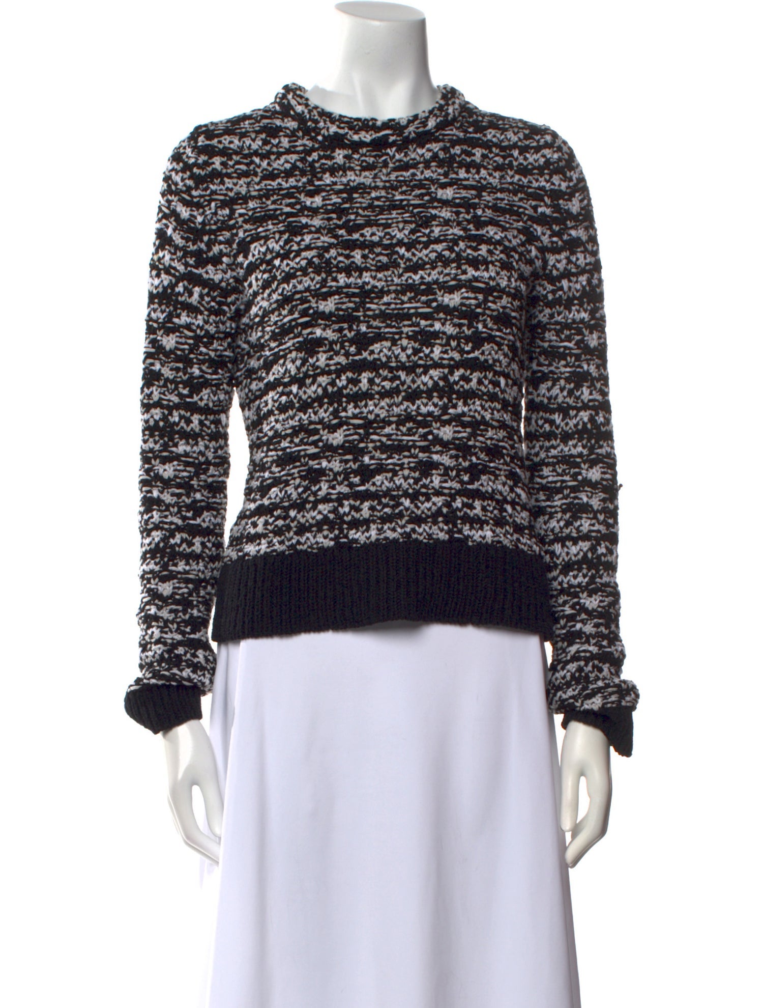 Rag & Bone Striped Crew Neck Sweater