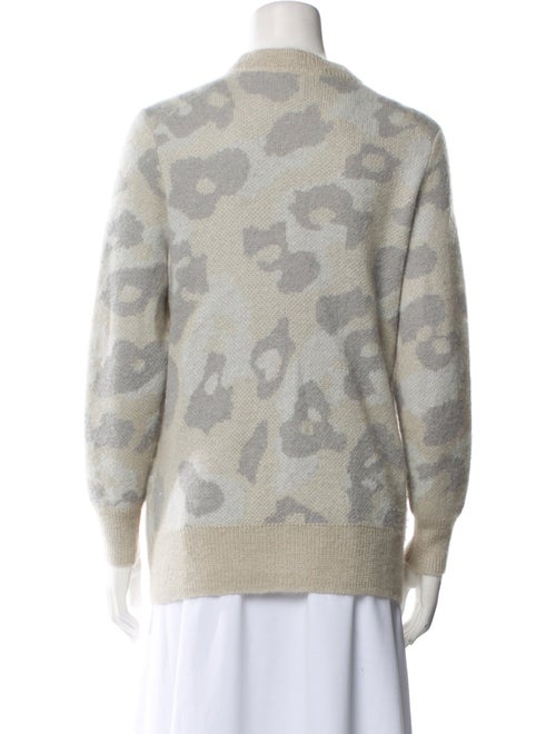 Rag & Bone Printed V-Neck Sweater