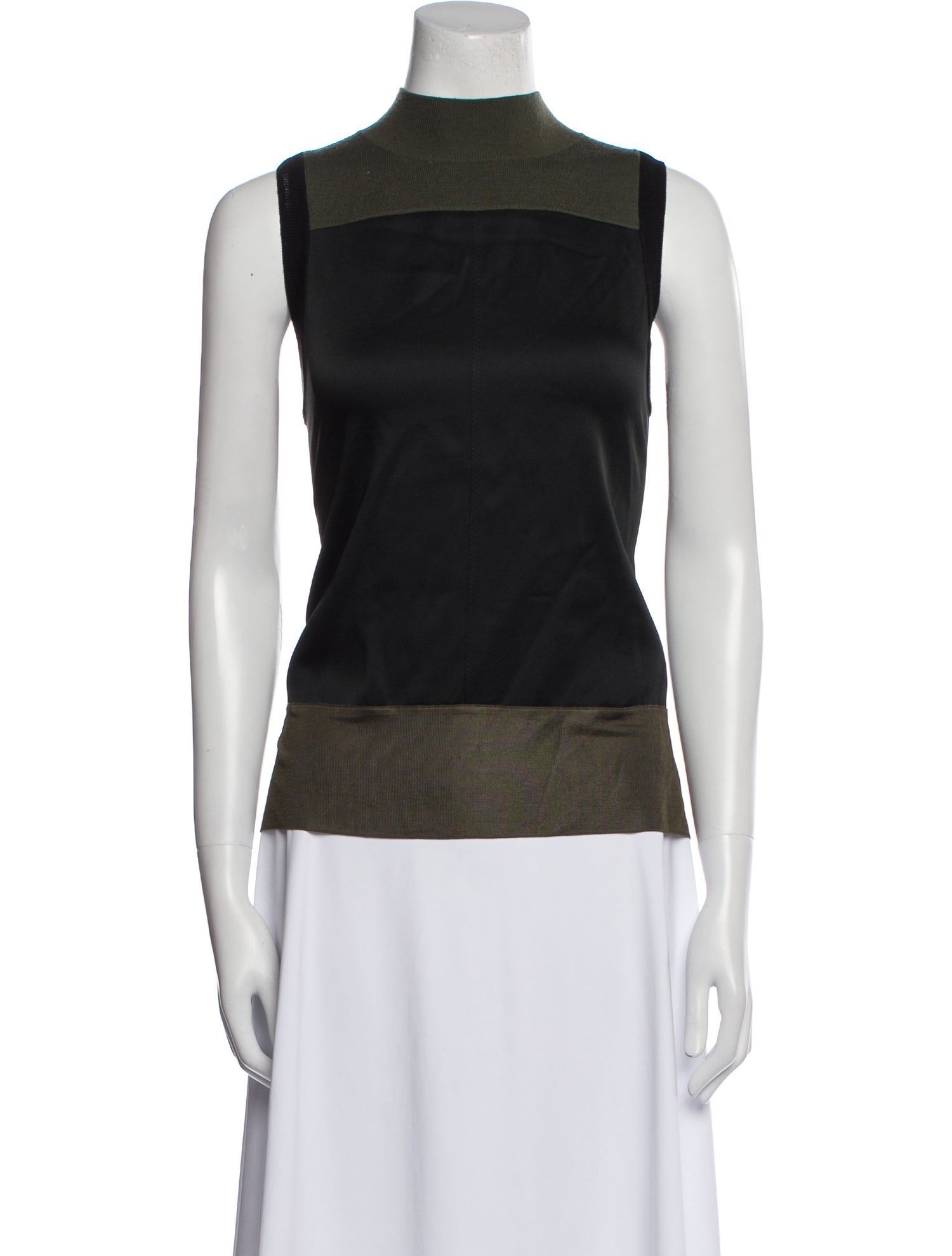 Rag & Bone Striped Mock Neck Sweater