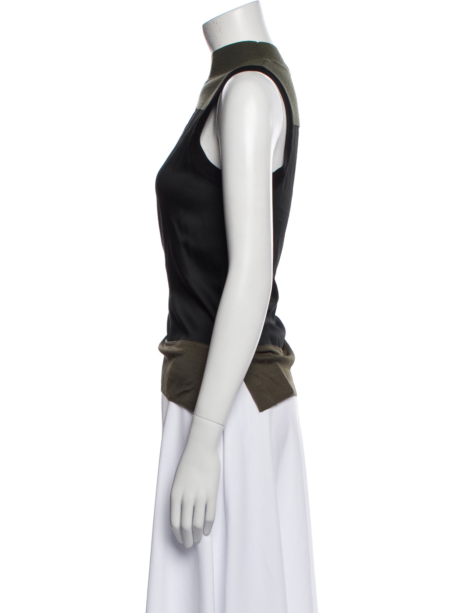 Rag & Bone Striped Mock Neck Sweater