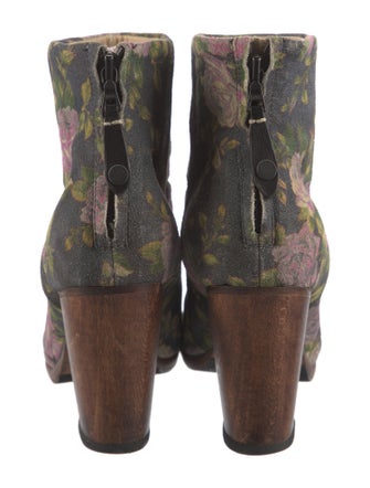 Rag & Bone Suede Printed Boots