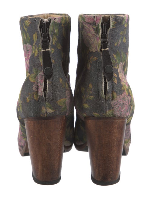Rag & Bone Suede Printed Boots