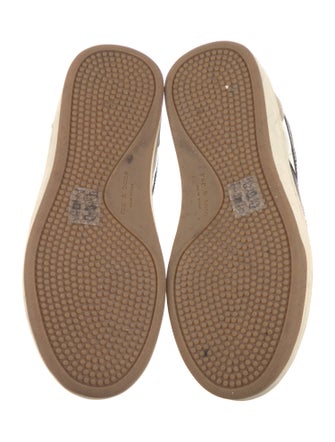 Rag & Bone Leather Colorblock Pattern Sneakers