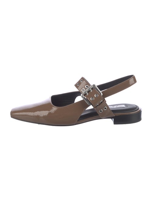 Rag & Bone Patent Leather Slingback Flats