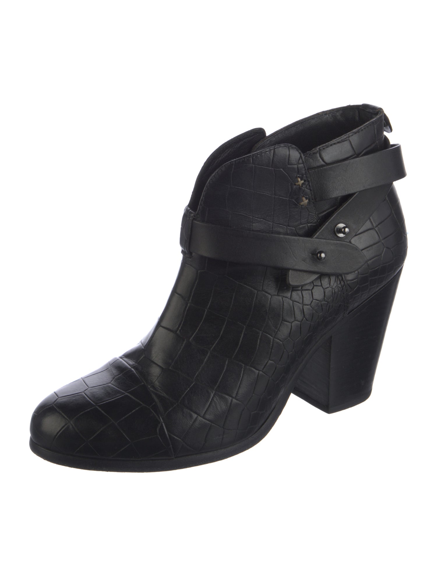 Rag & Bone Embossed Leather Boots