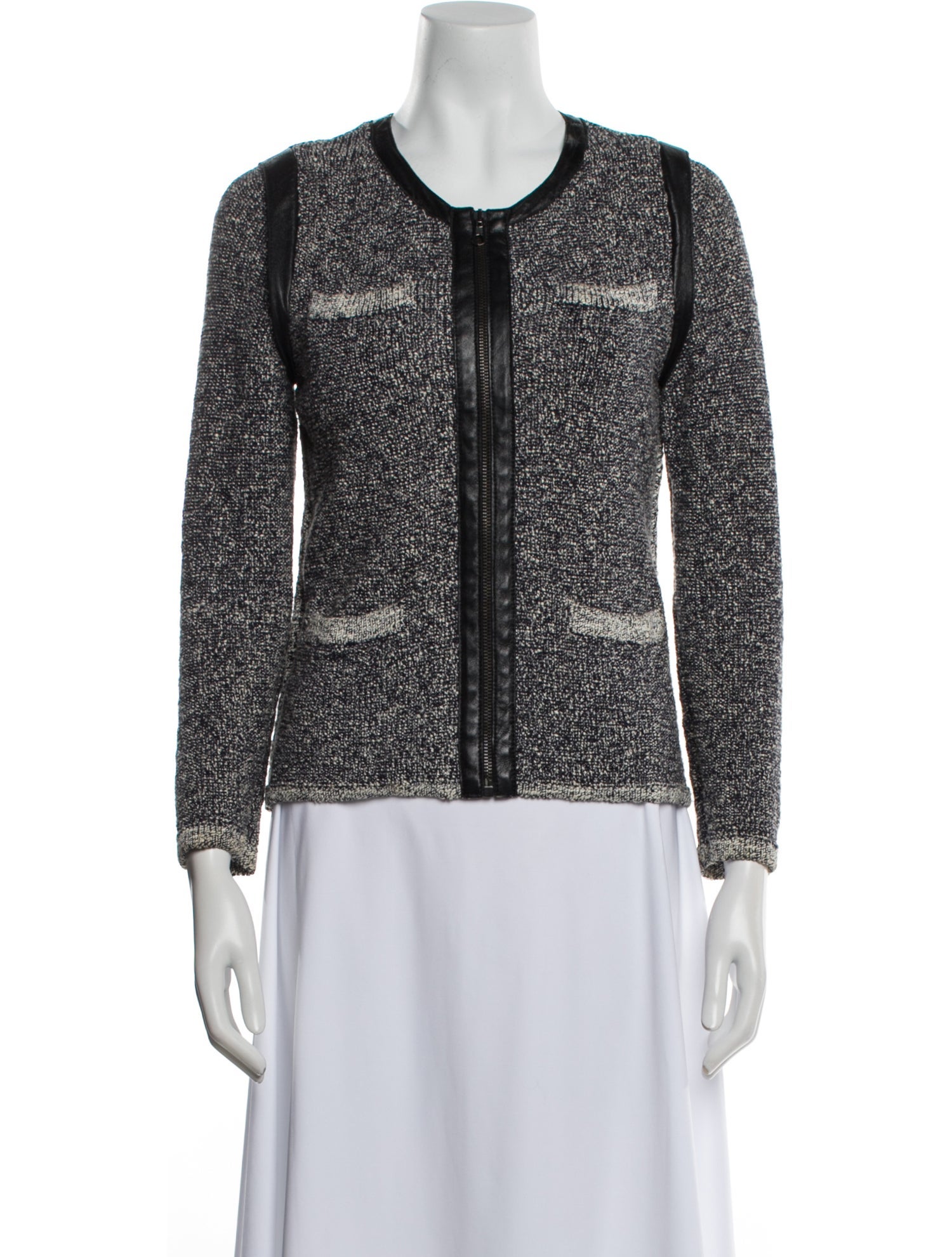 Rag & Bone Tweed Pattern Evening Jacket